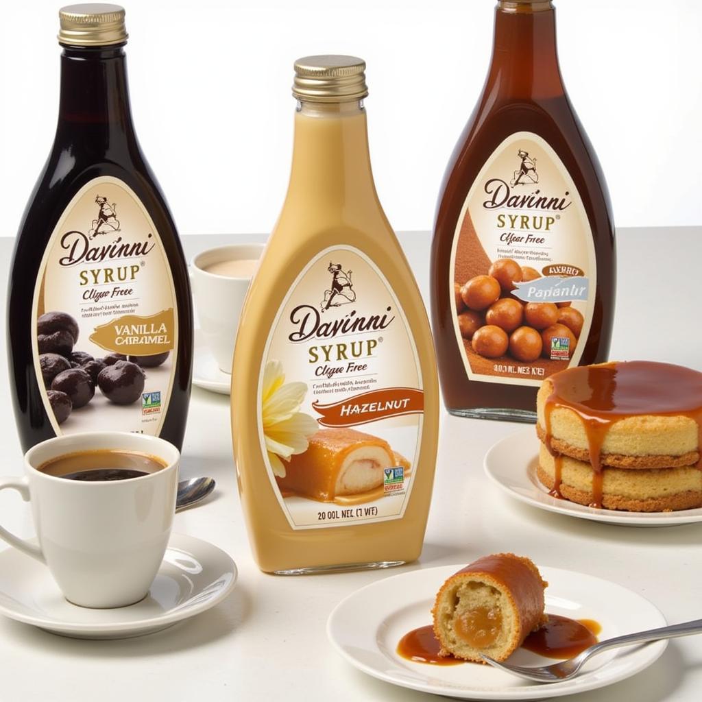 Davinci Sugar Free Syrup Selection