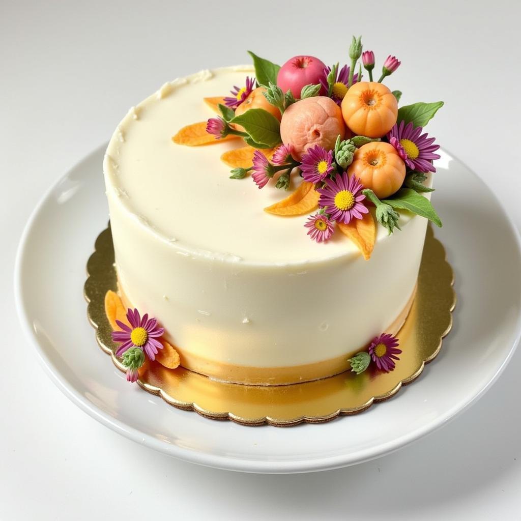 Decorated Gluten-Free Cake