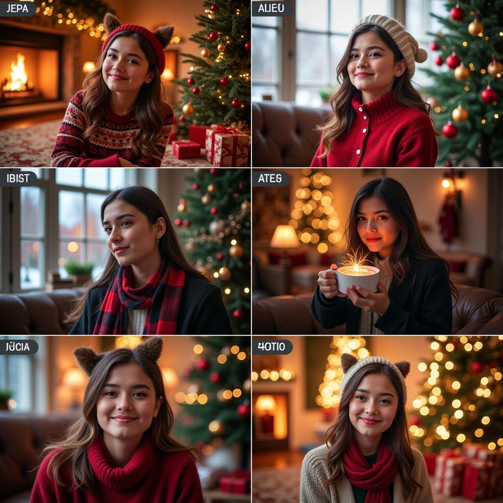 Different Christmas Preset Styles