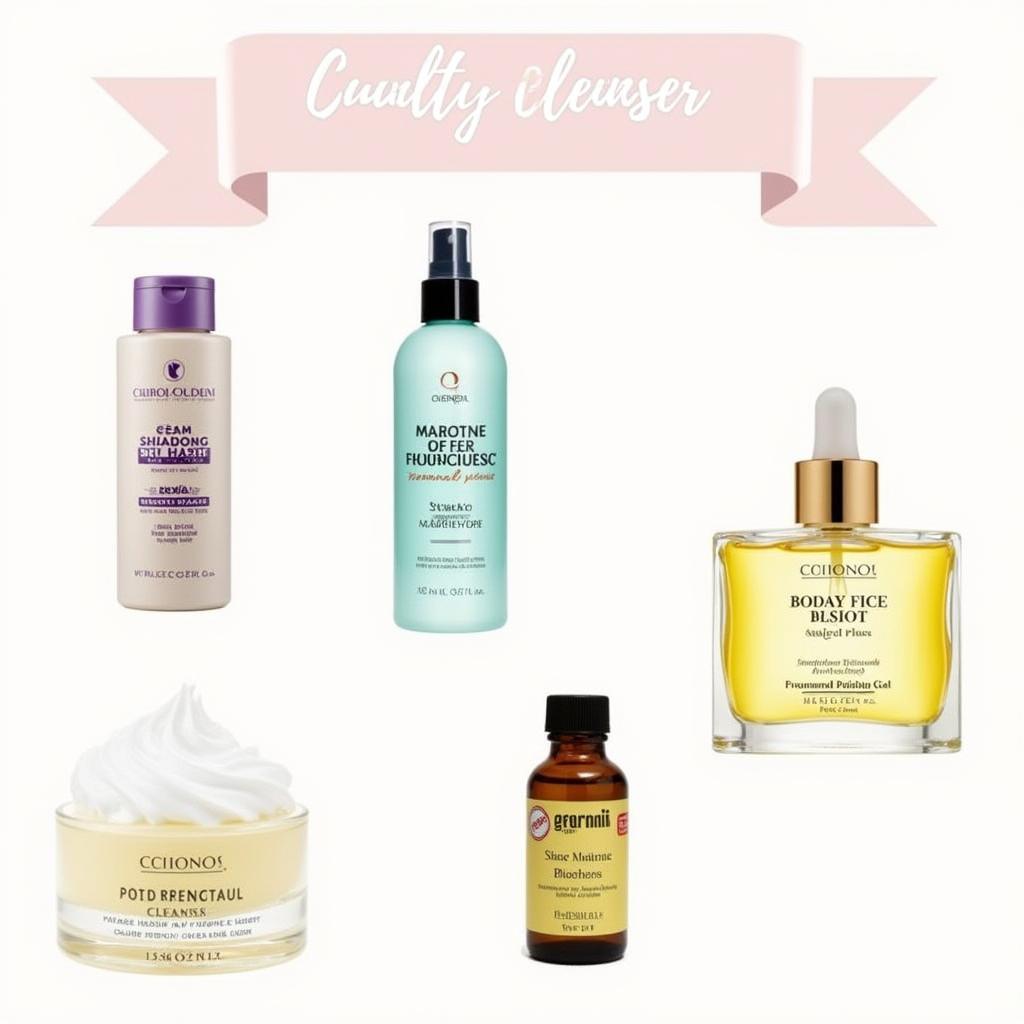 Variety of Cruelty-Free Face Cleansers