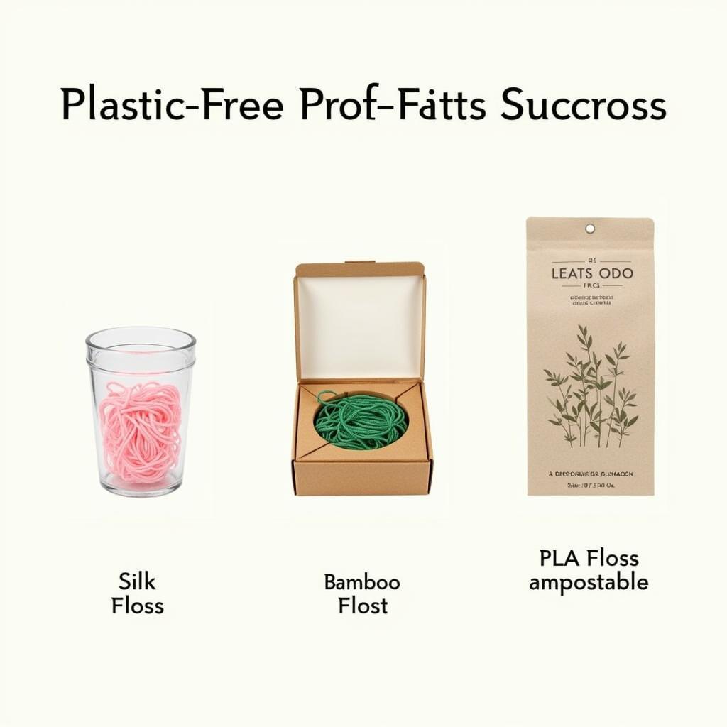 Various Plastic Free Dental Floss Options Available