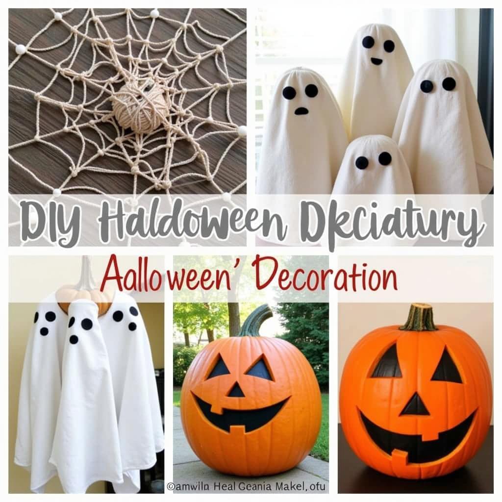 DIY Halloween Murder Mystery Decorations