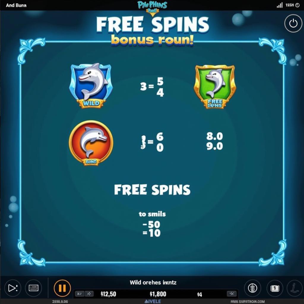 Dolphins Pearl Deluxe Free Play Bonus Round