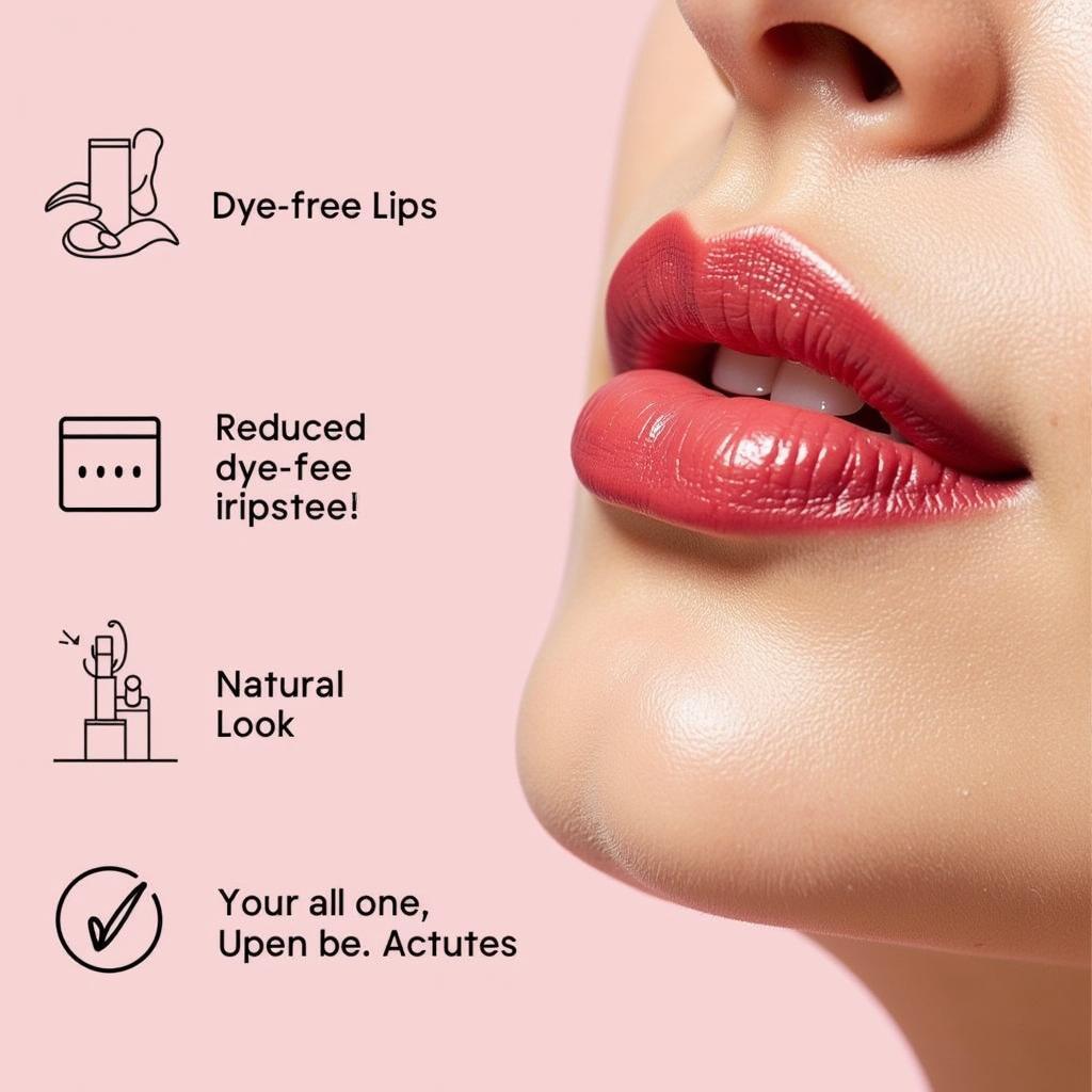 Benefits of Dye-Free Lipstick