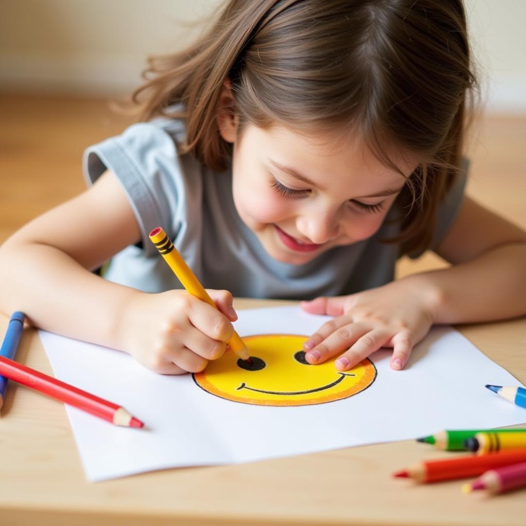 Emoji Coloring Benefits for Children