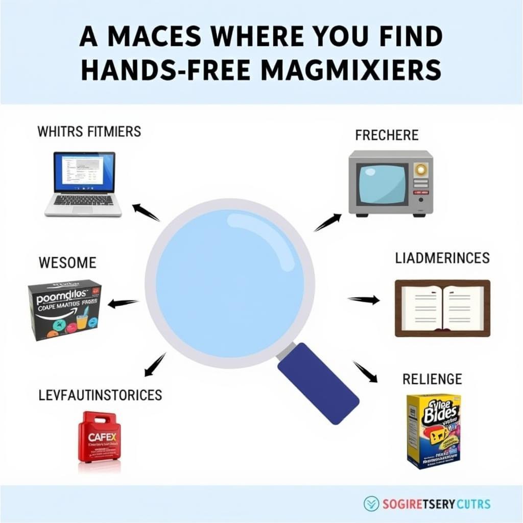 Finding Hands-Free Magnifiers