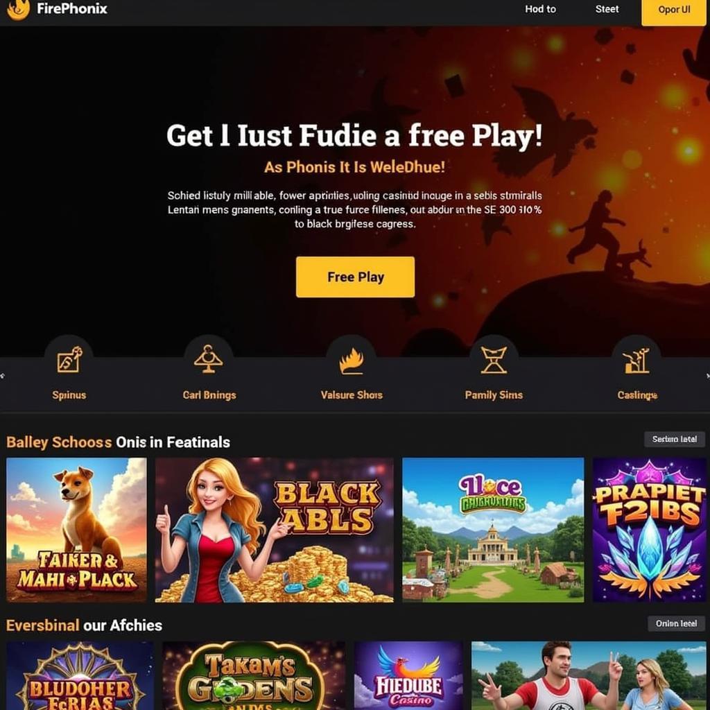 FirePhoenix Casino Free Play Homepage