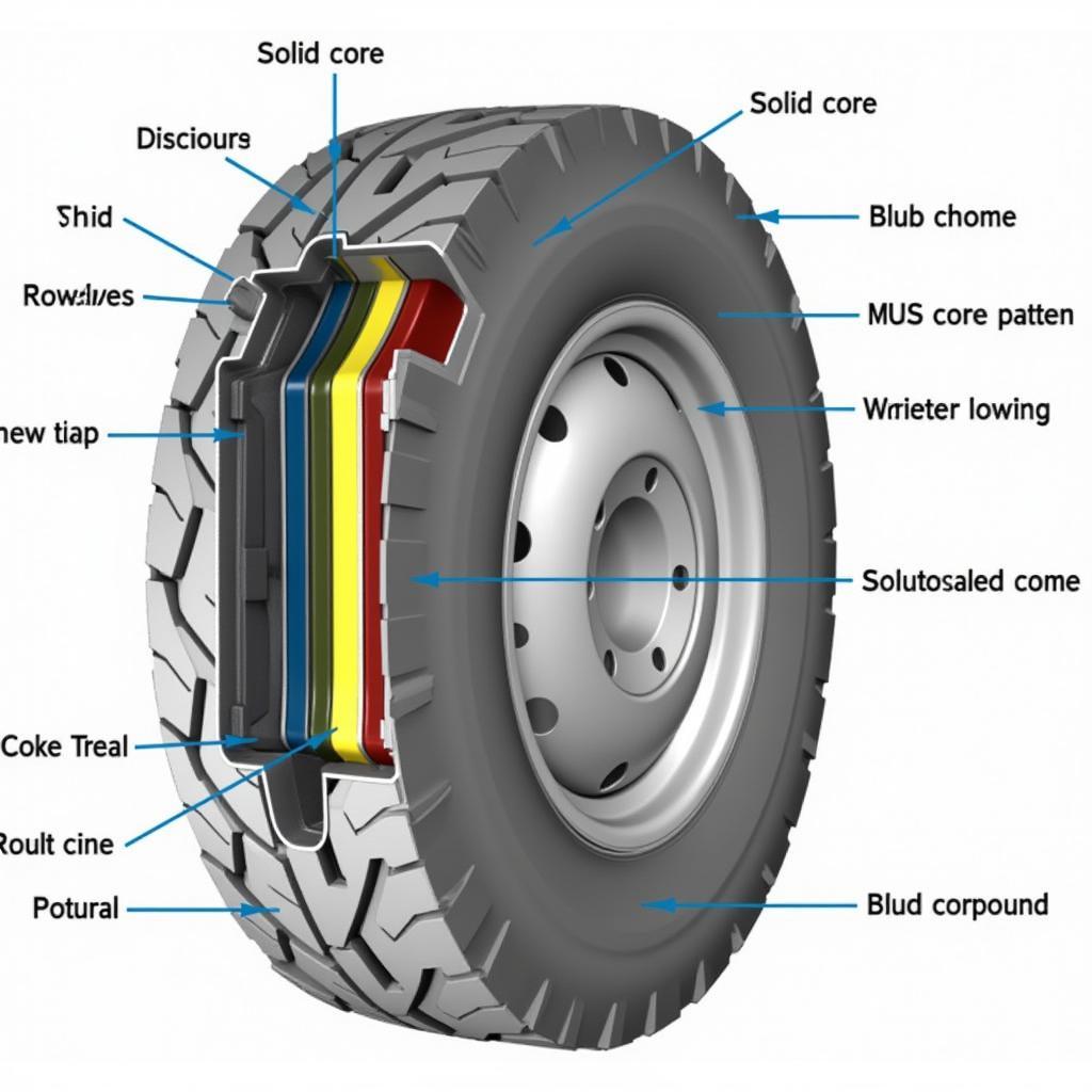 Flat Free Tire Construction