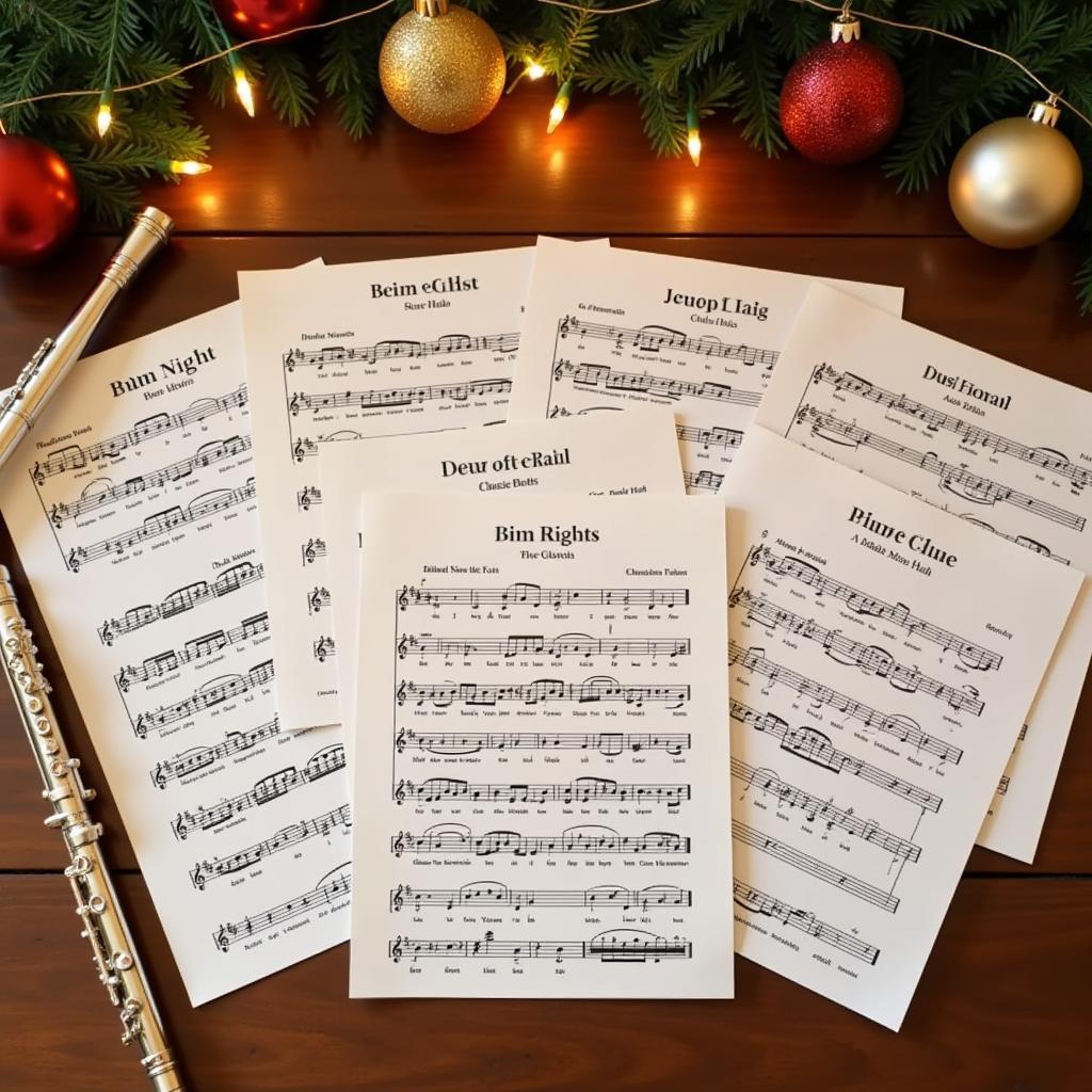 Free Christmas Flute Sheet Music Collection