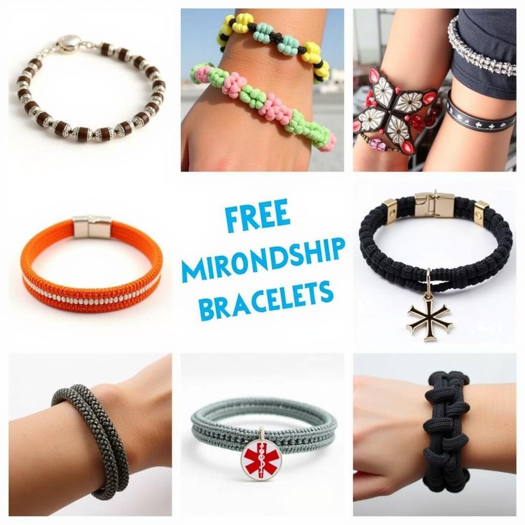 Different Styles of Free Bracelets