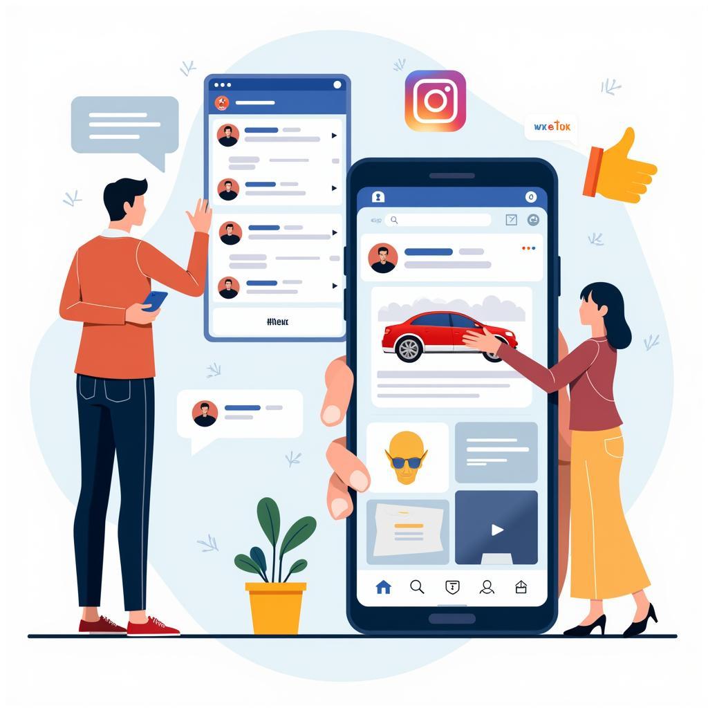 Free Car Leads via Social Media Engagement