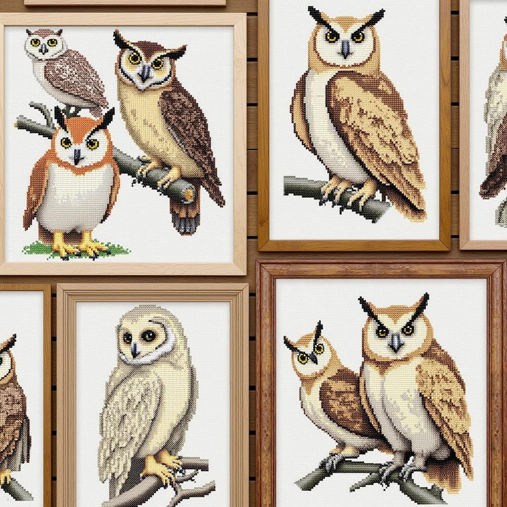 Free Complex Owl Cross Stitch Patterns