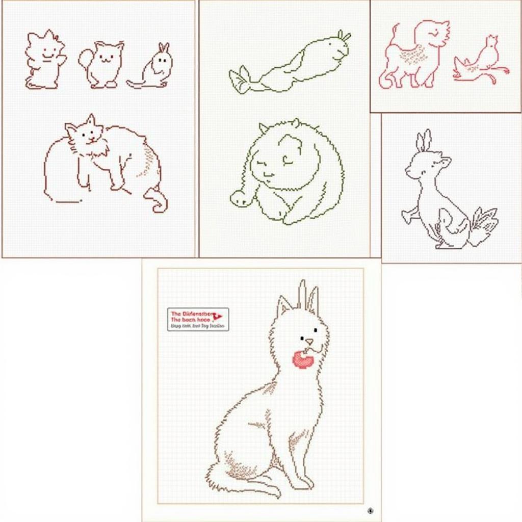 Beginner-Friendly Free Cross Stitch Animal Patterns