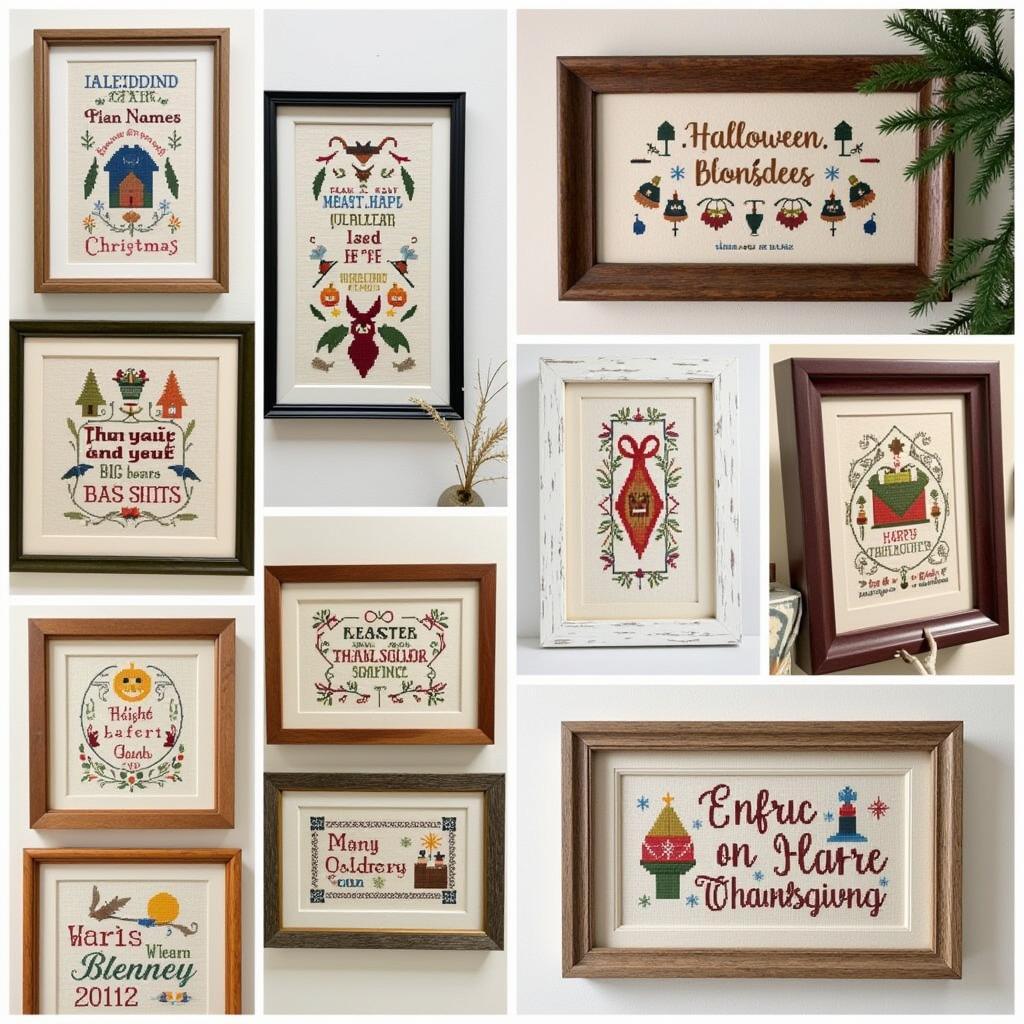 Free Cross Stitch Patterns for Holiday Themes