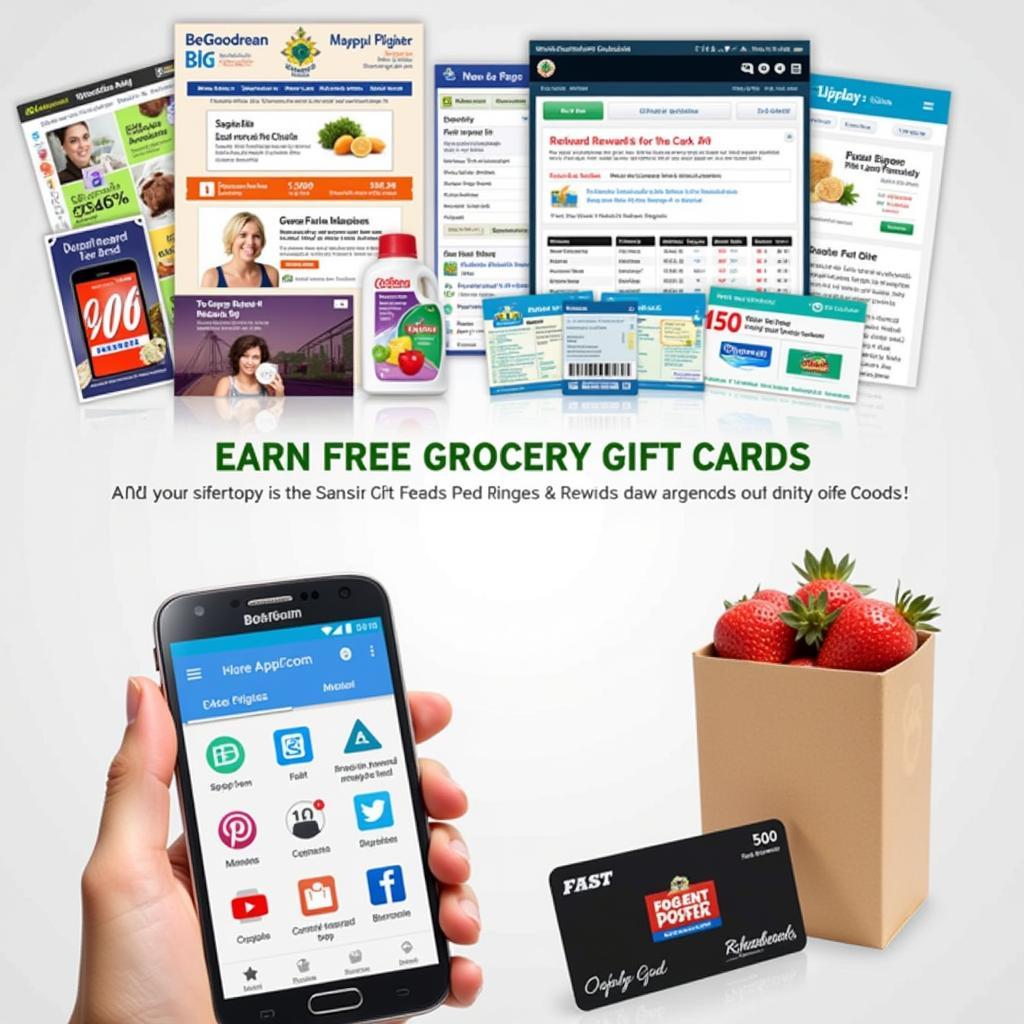 Earn Free Grocery Gift Cards through Rewards Programs