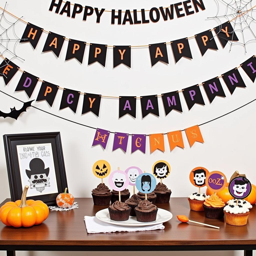 Free Printable Halloween Decorations for a Spooky Atmosphere