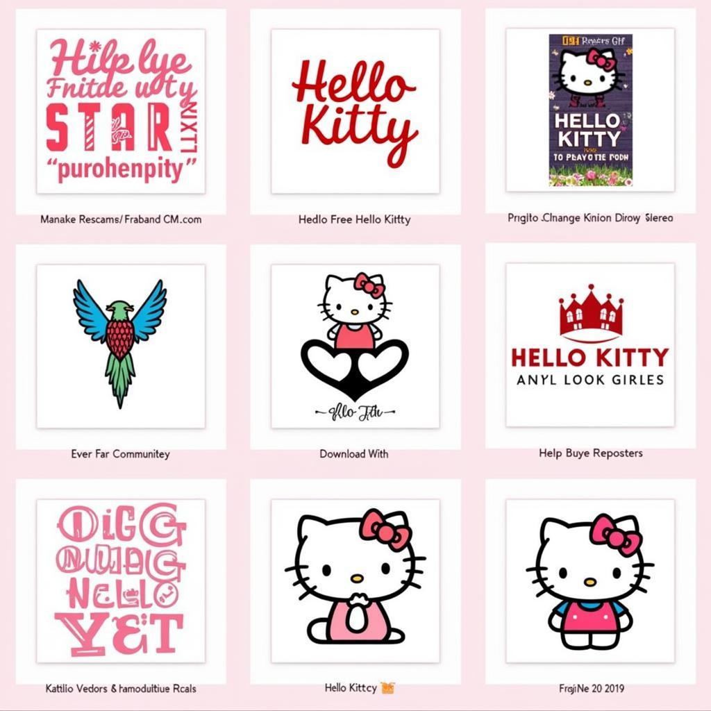 Exploring Free Hello Kitty SVG Download Options