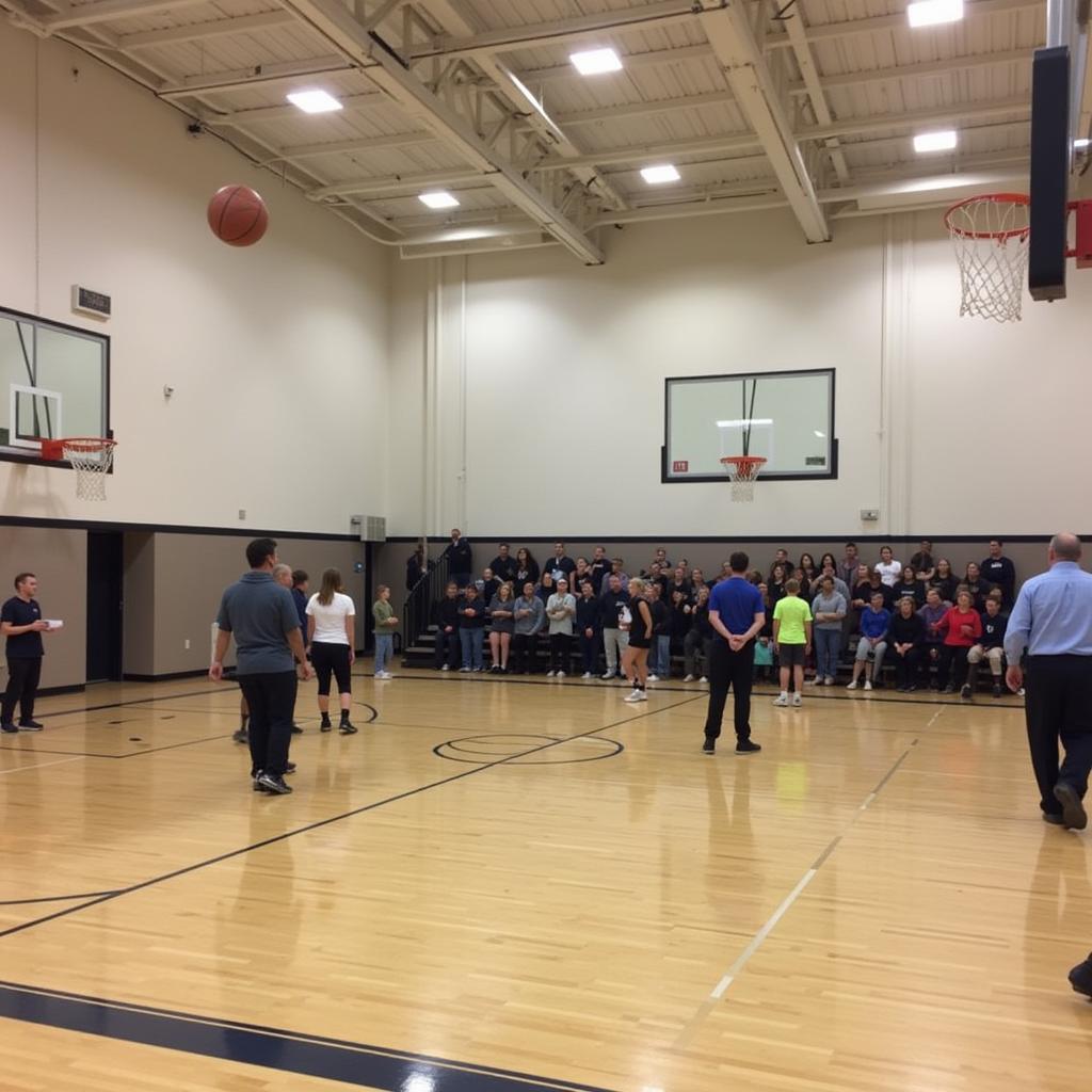 Free Indoor Basketball at Church Gym