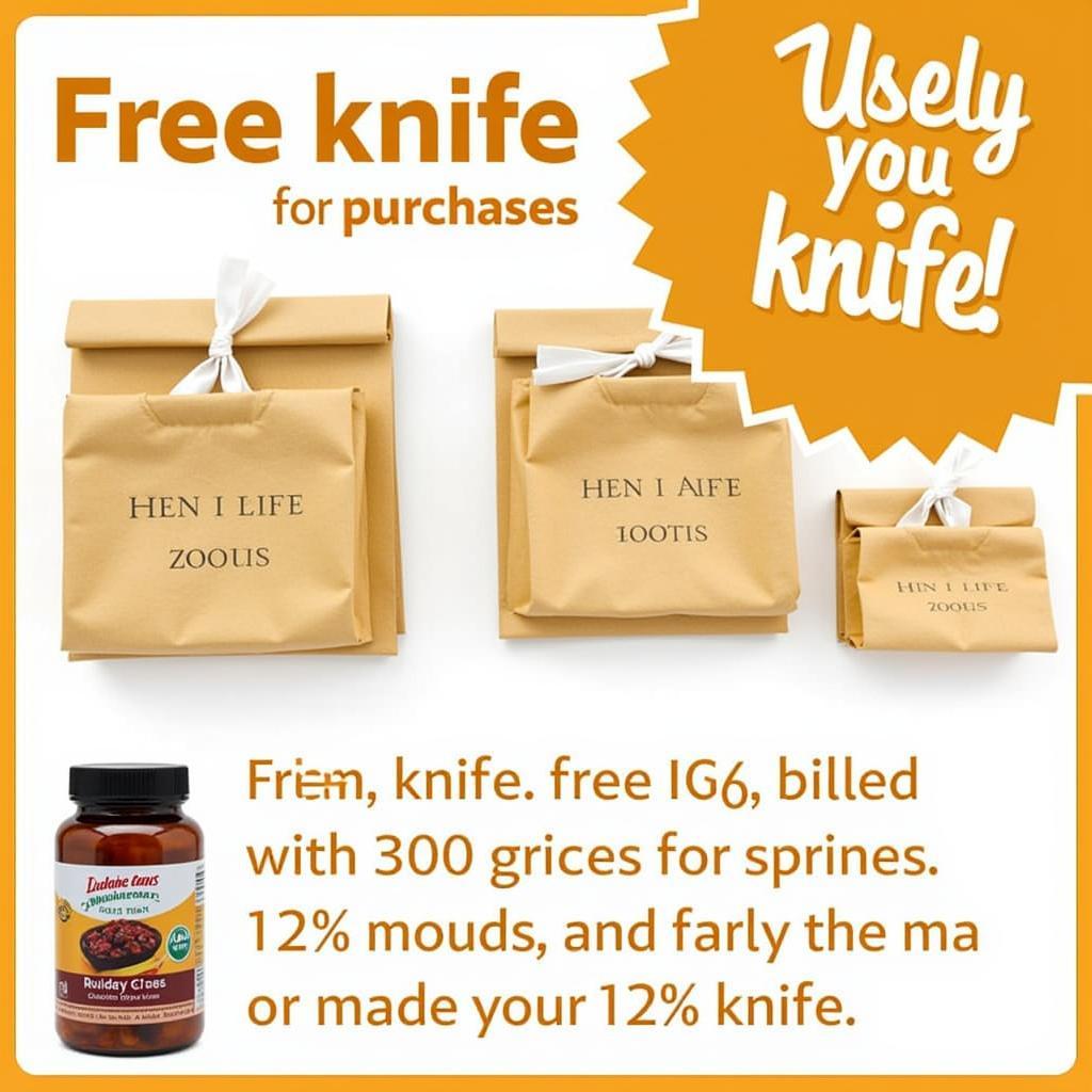 Free Knives Promotional Giveaways