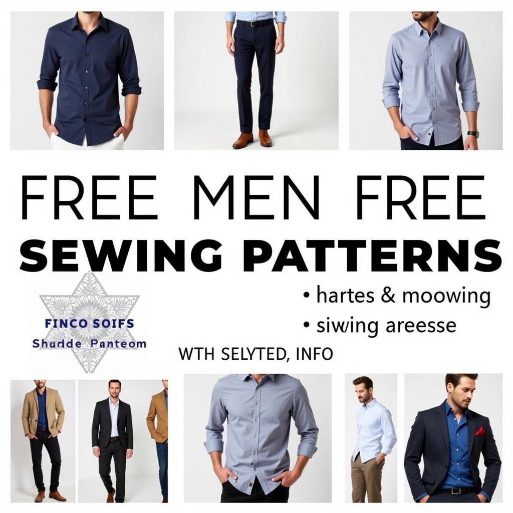 Collection of Free Mens Sewing Patterns