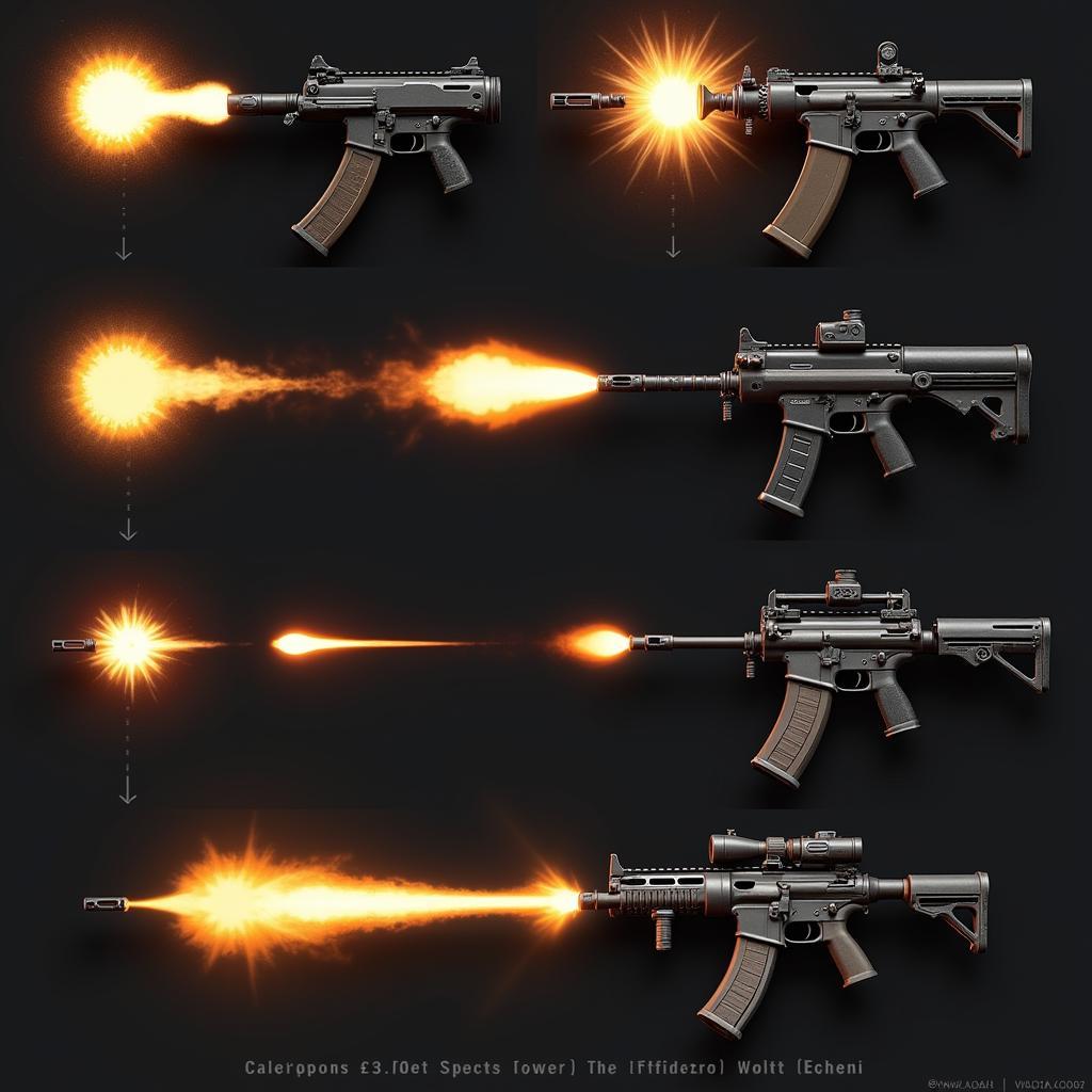 Free muzzle flash effects enhance the realism of video games.