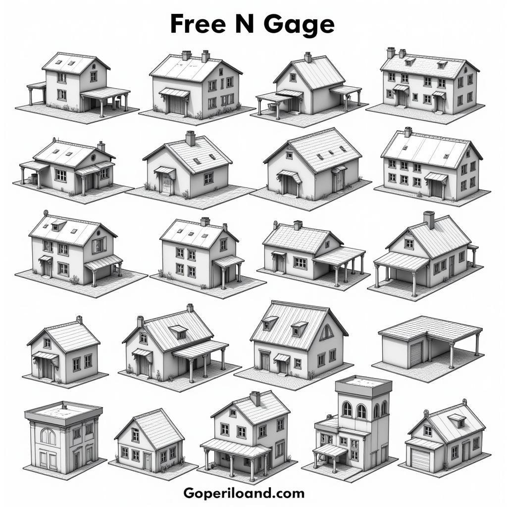 Free N Gauge Printable Building Designs