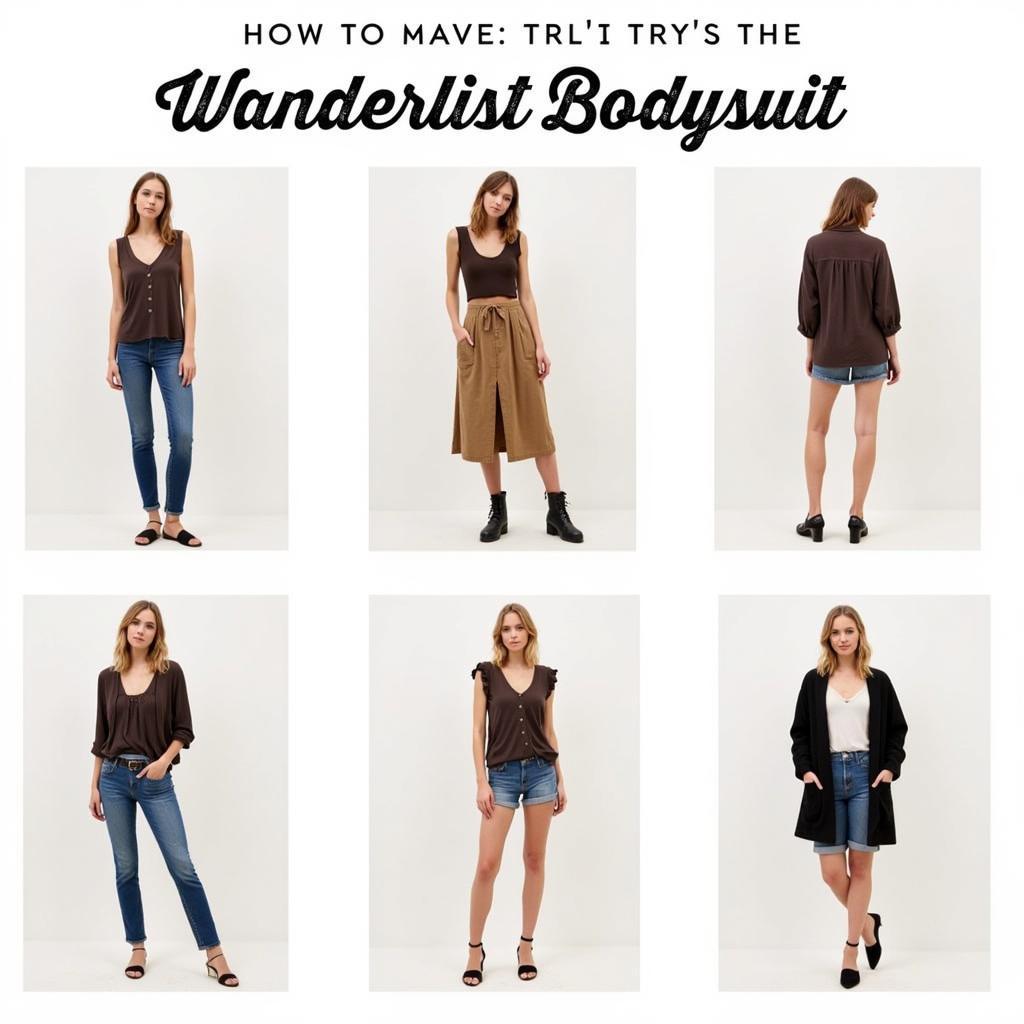 Free People Wanderlust Bodysuit Styling Options