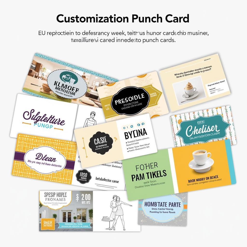 Free Printable Punch Cards for Business Loyalty Programs