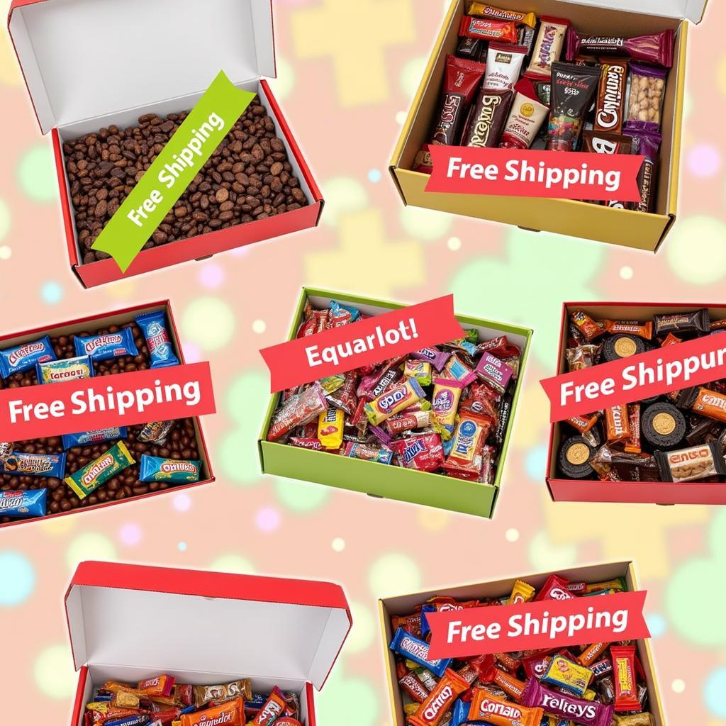 Free Shipping on Candy from Online Stores