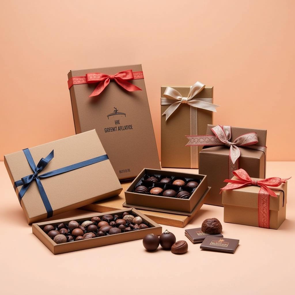 Chocolate gift boxes with free shipping