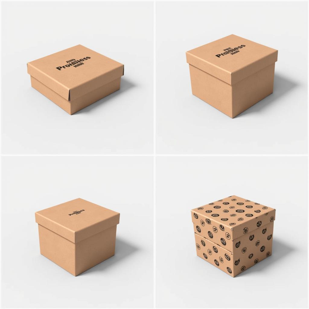 Free Sub Box Design Logo Placement: Different examples of how to effectively place a logo on a sub box.