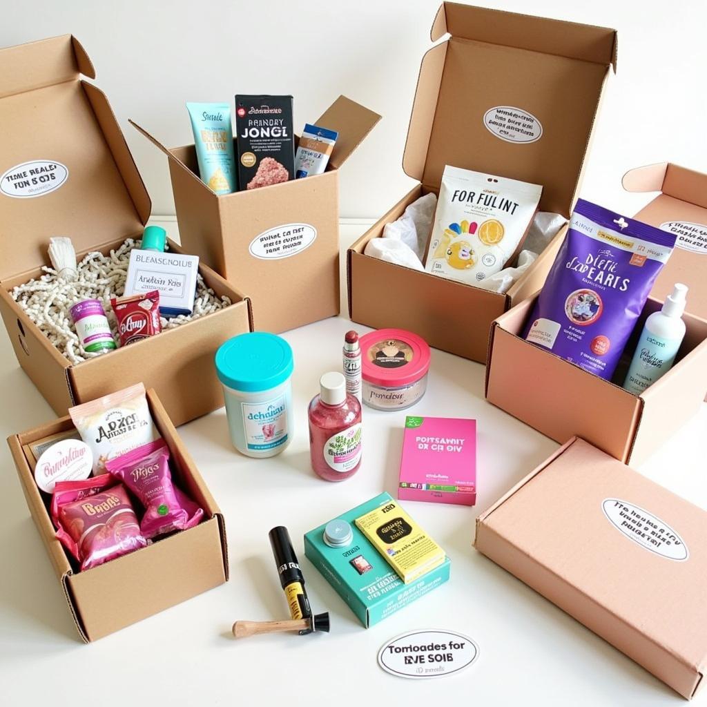 Variety of Free Subscription Boxes