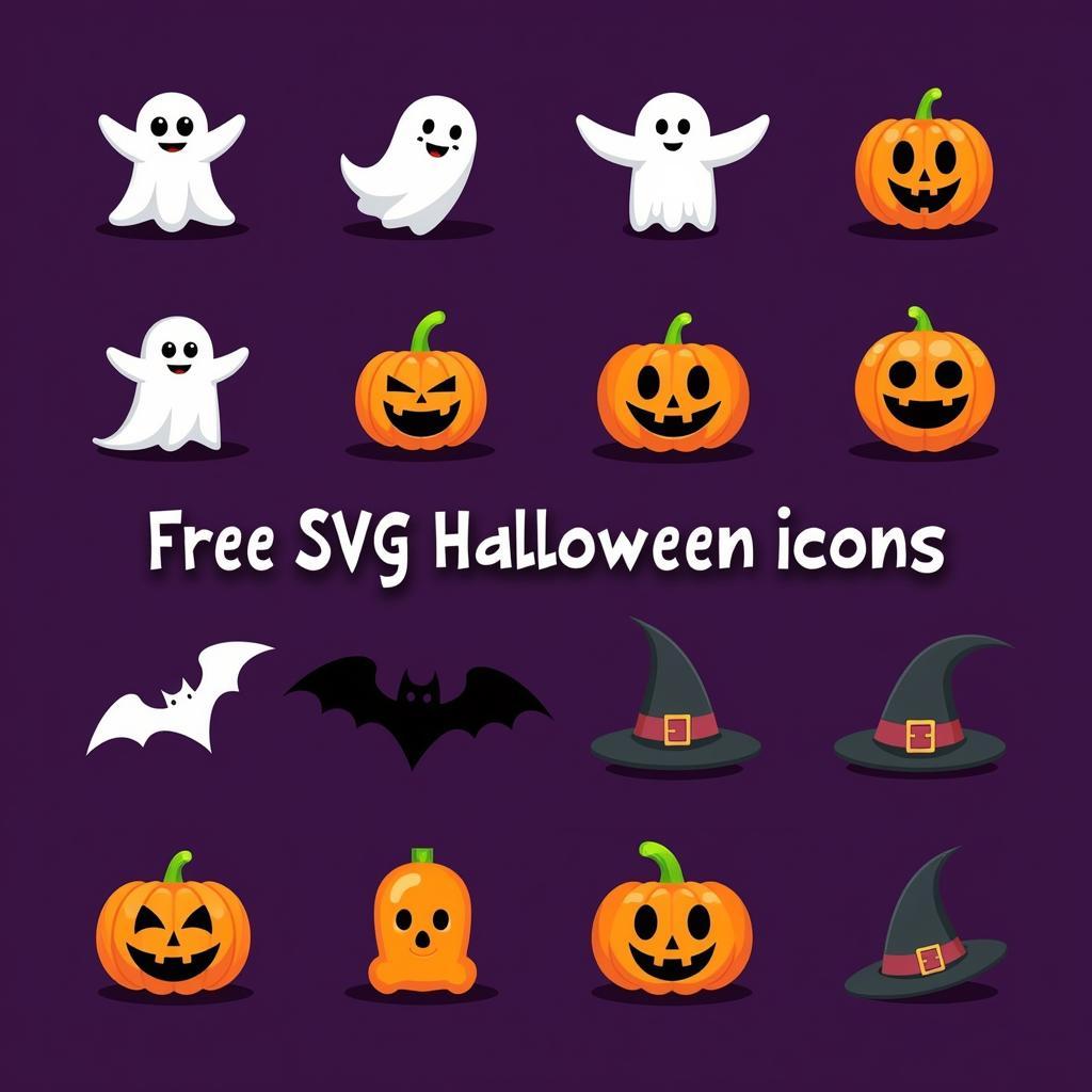 Free SVG Halloween Icons: A Collection of Spooky Designs