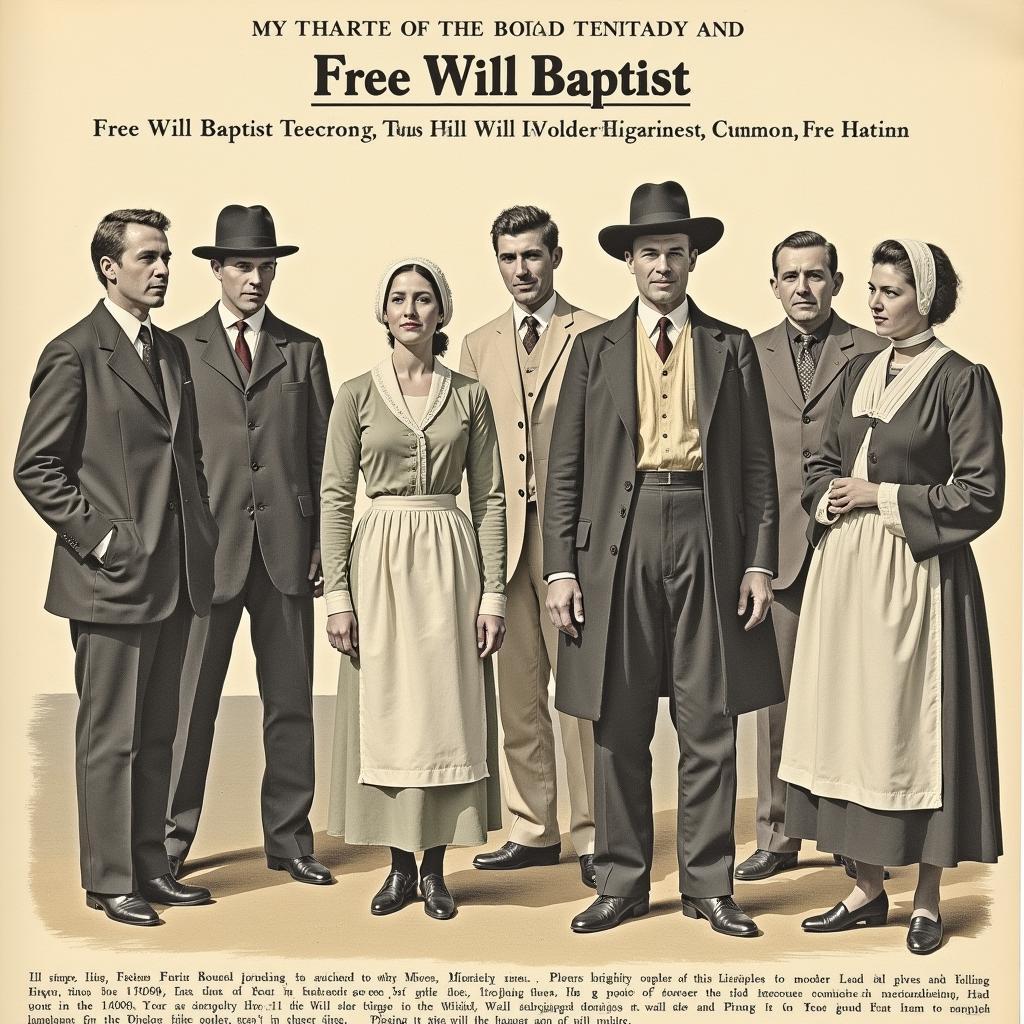 Historical Free Will Baptist Attire