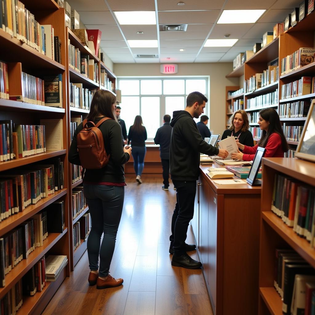 Freed Hardeman Bible Bookstore Interior