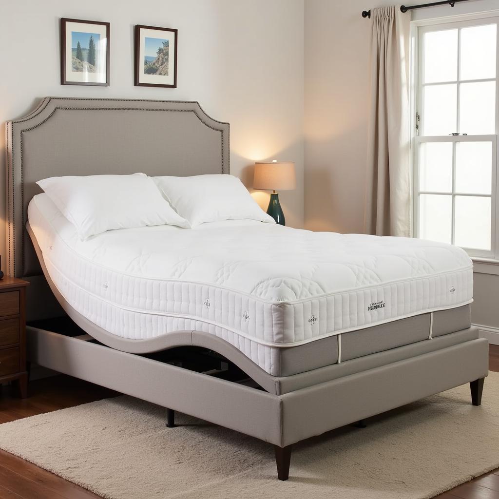 Full Size Mattress with Adjustable Base