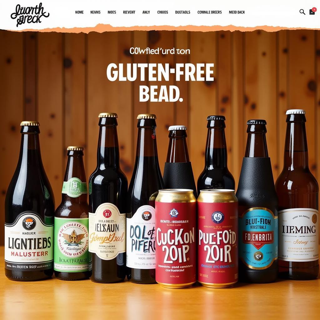 Online Gluten-Free Beer Selection