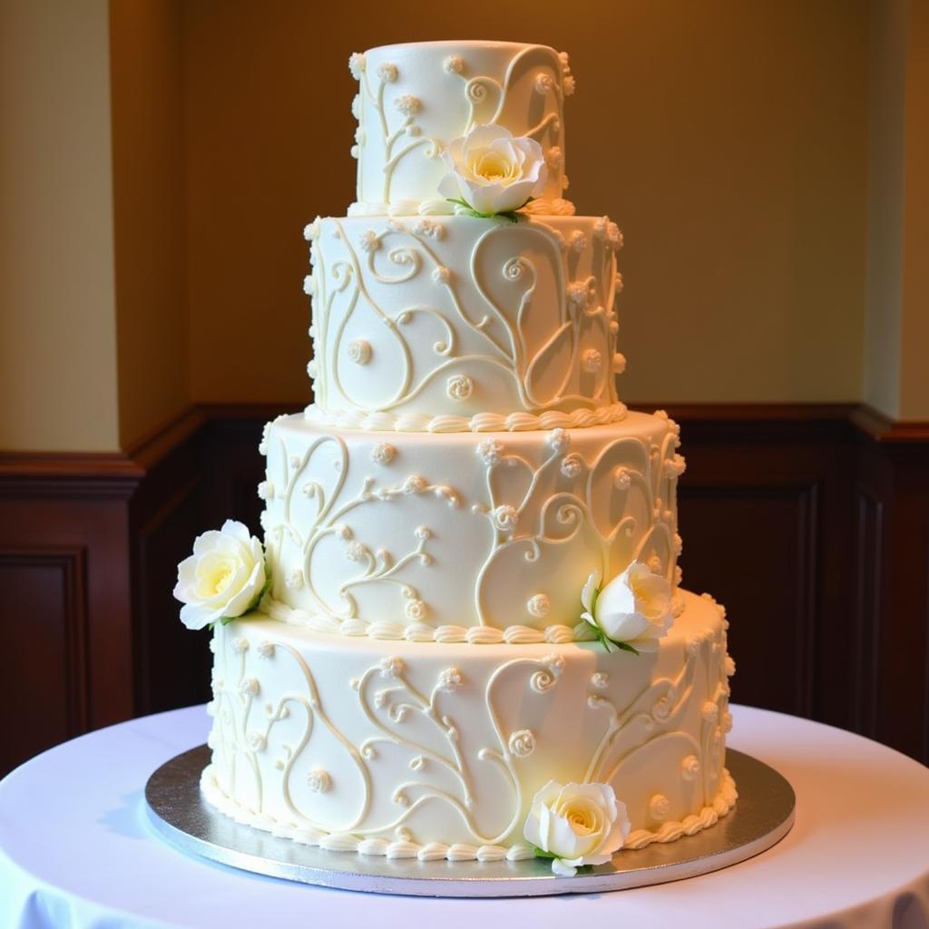 Gluten-Free Cake Boss Inspired Wedding Cake