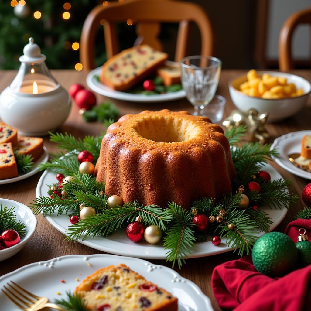 Gluten Free Christmas Table Setting