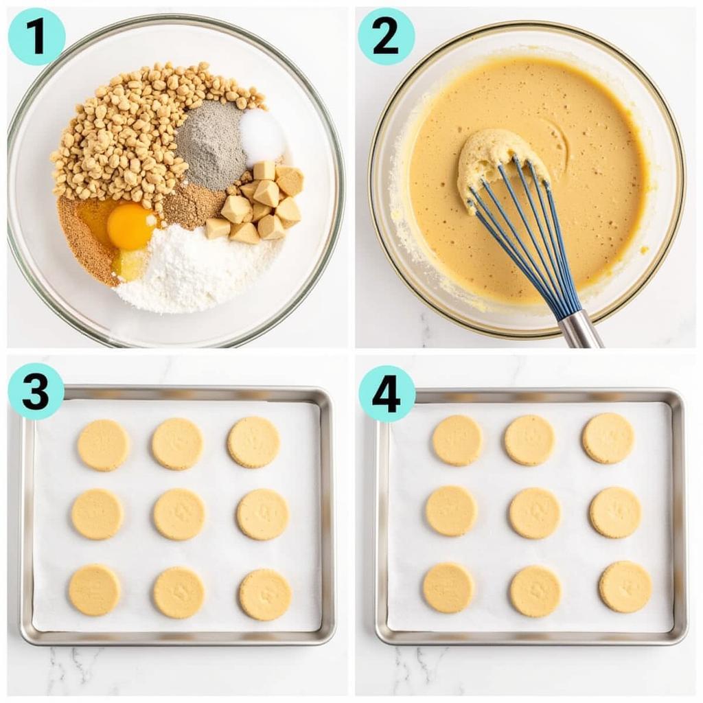 Gluten-Free Cookie Kit Baking Process