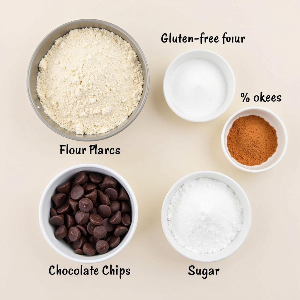 Gluten-Free Cookie Kit Ingredients