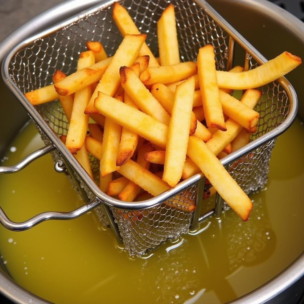 Frying Gluten-Free French Fries