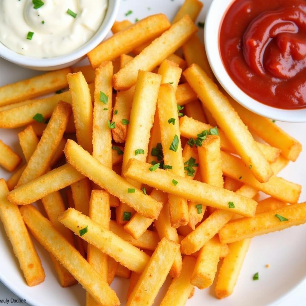 Serving Gluten-Free French Fries