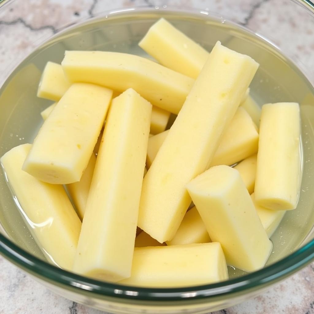 Preparing Gluten-Free French Fries