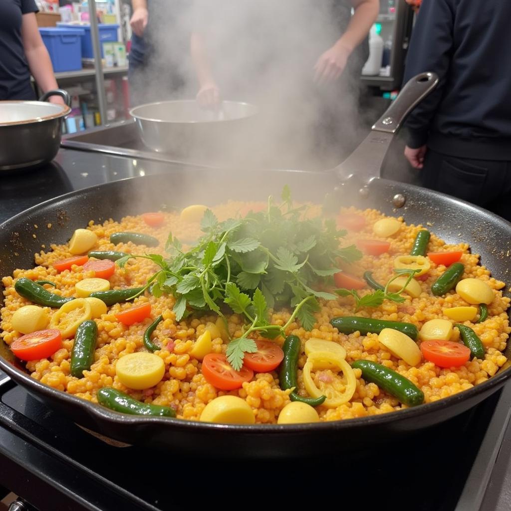 Gluten-Free Paella at Borough Market