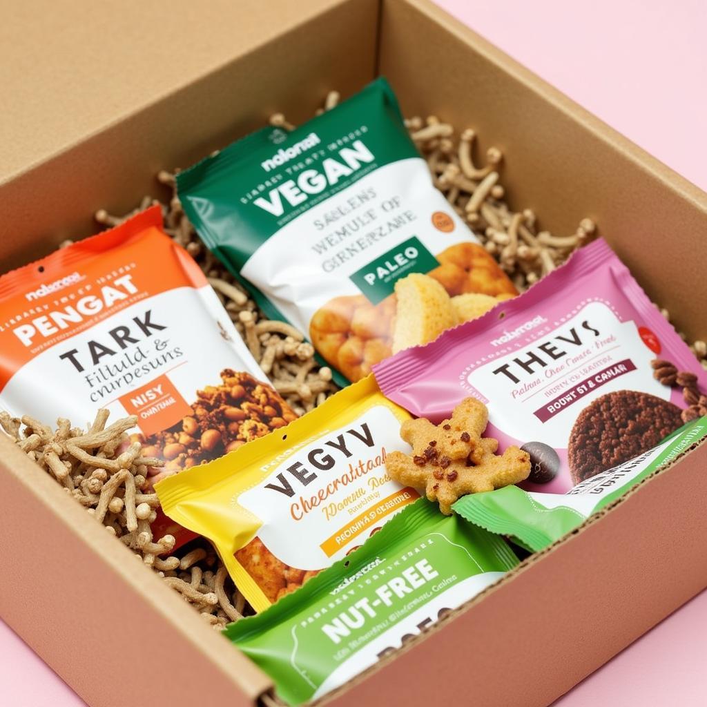 Gluten-Free Snack Box with Dietary Labels