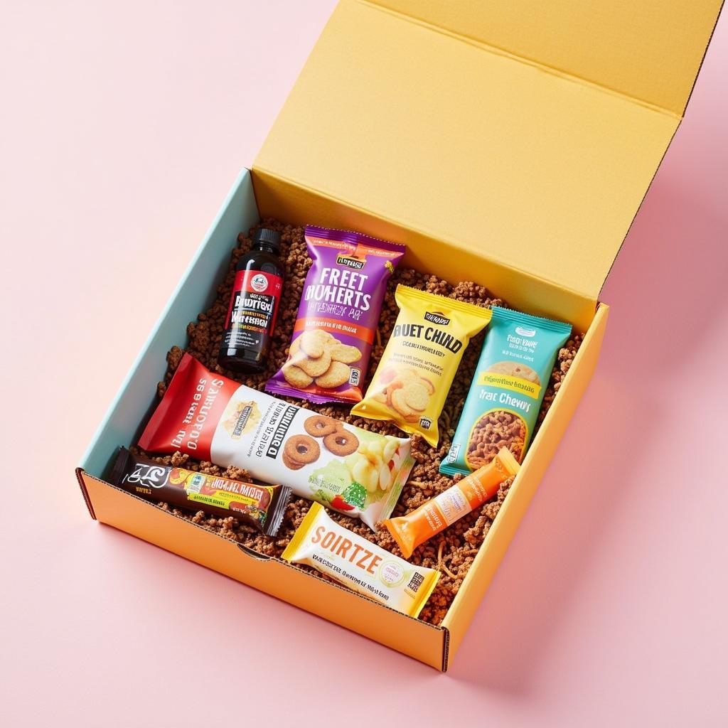 Assortment of Gluten-Free Snacks in a Box