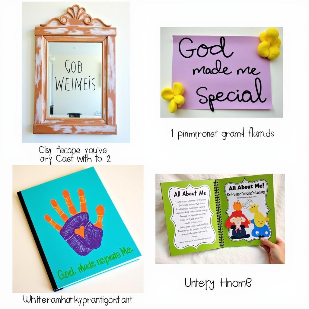 Creative Craft Ideas for "God Made Me Special"