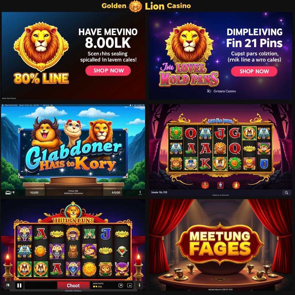 Playing Slot Games with Golden Lion Casino Free Chips