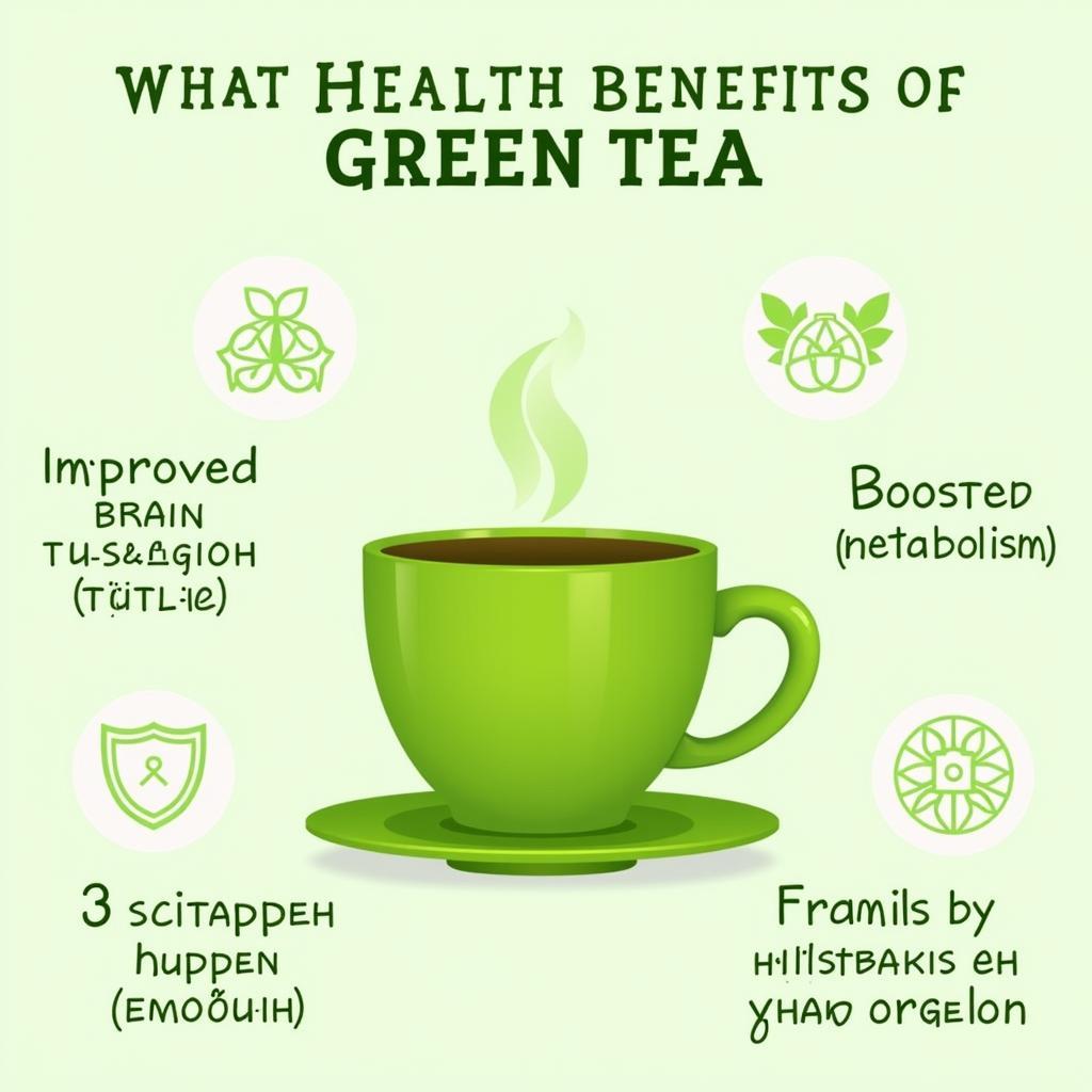 Health benefits of sugar-free green tea